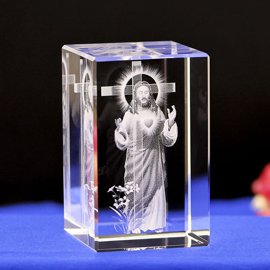 3D Figure Crystal Engraving