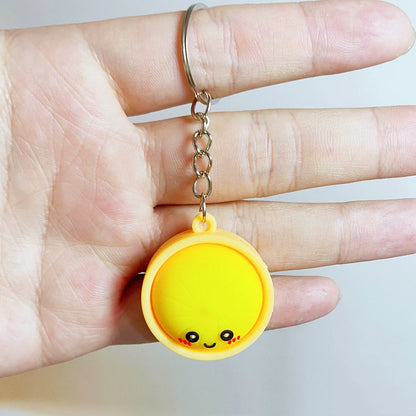 Holy Bible Mini Keychain Christian English Book Key Ring
