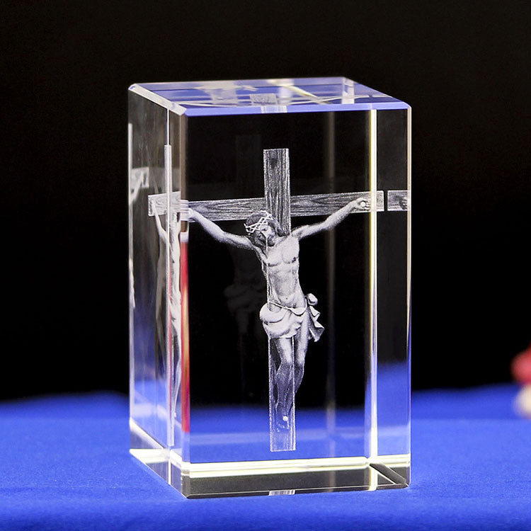 3D Figure Crystal Engraving
