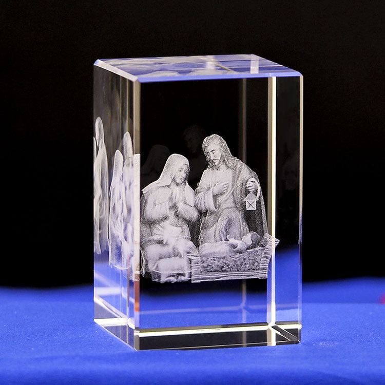 3D Figure Crystal Engraving