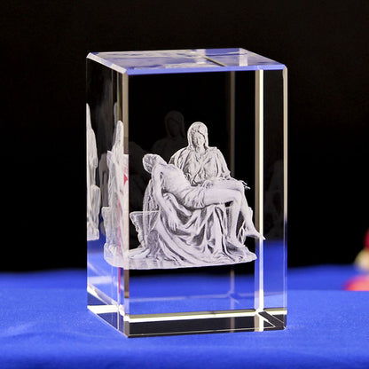 3D Figure Crystal Engraving